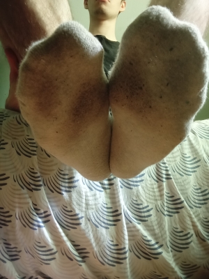 My socks need to be cleaned 😈 DM me boys