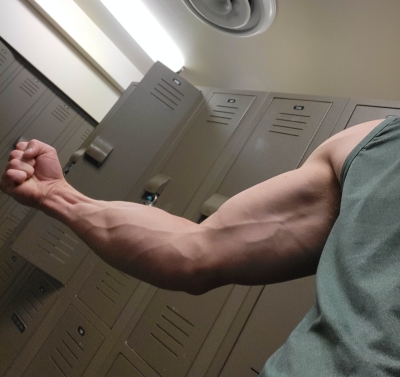 Love the veins after a good workout